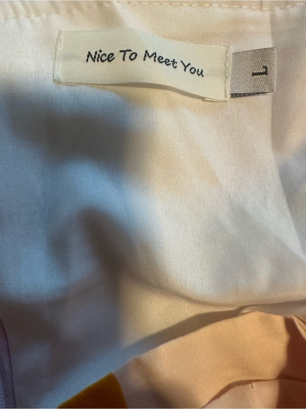 Nice To Meet You 🦞Midi Shift Lobster Dress Size Large NWOT - Picture 5 of 5